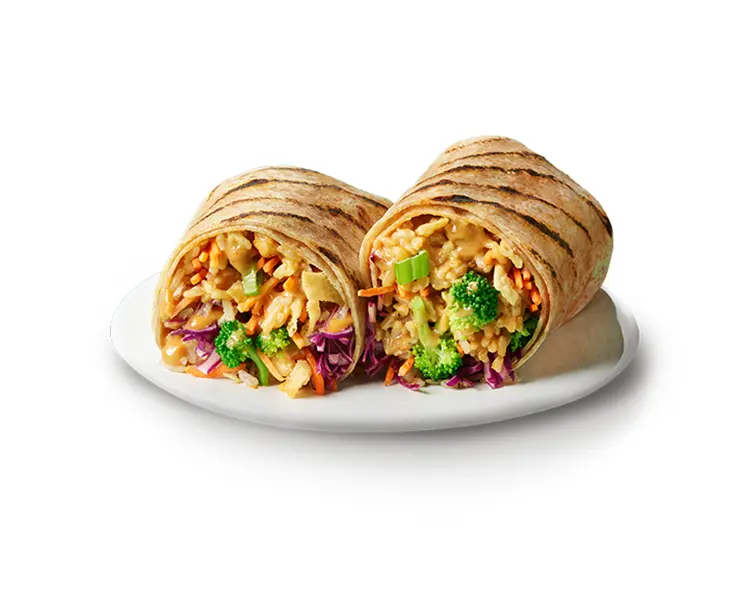 Buddha Satay Burrito