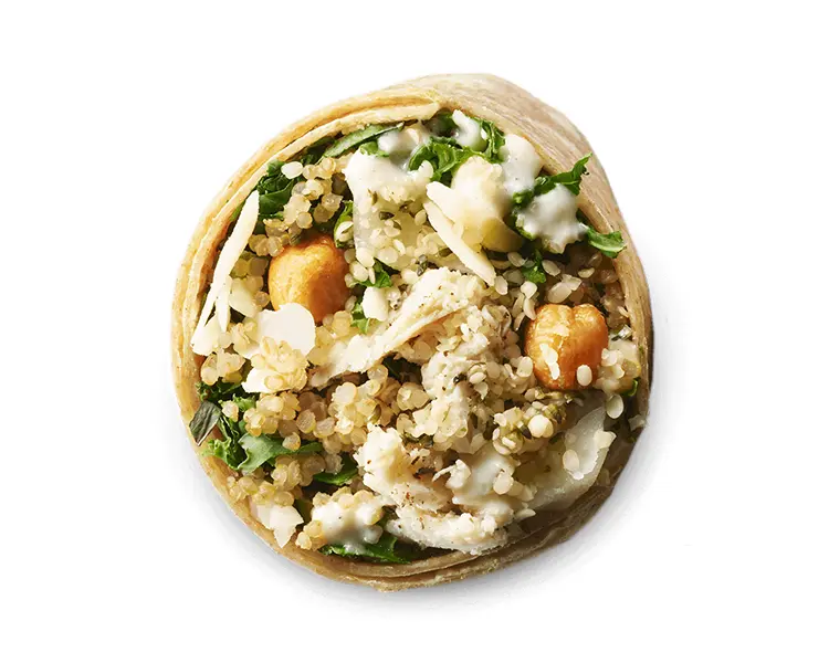 Kale Caesar Wrap